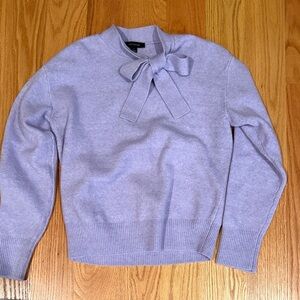 Lavender Bow-Knot Women's Sweater